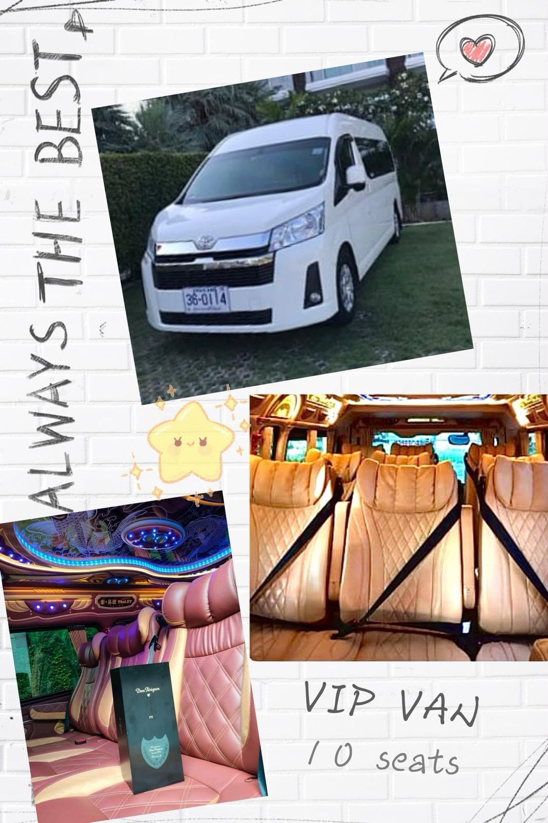 VIP VAN 10 seats VIP 廂型車